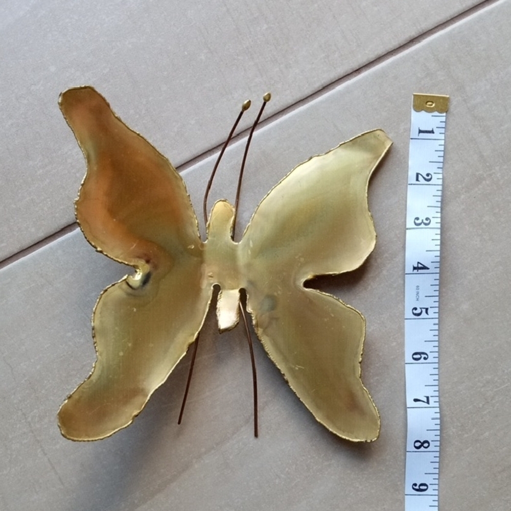 Gold Butterfly Wall Decor - Picture 8 of 9